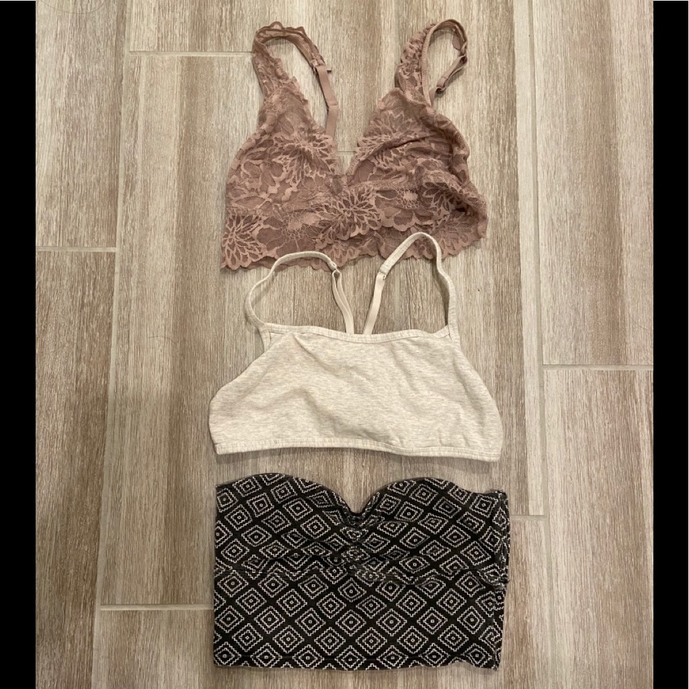 Bundle lot of bralette & bandeau